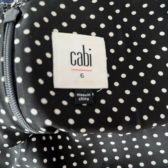 CAbi Style 3787 Crossover Cami, Animal Print, Size 6. - Picture 7 of 8